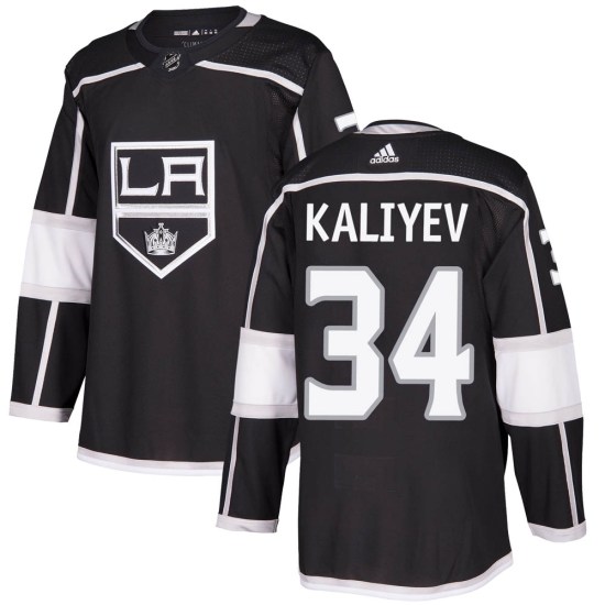 Arthur Kaliyev Los Angeles Kings Youth Authentic Home Adidas Jersey - Black