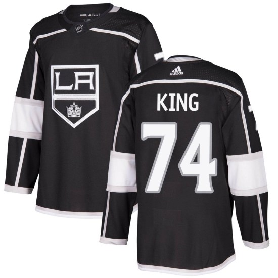 Dwight King Los Angeles Kings Youth Authentic Home Adidas Jersey - Black