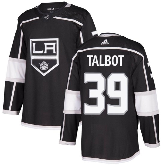 Cam Talbot Los Angeles Kings Youth Authentic Home Adidas Jersey - Black