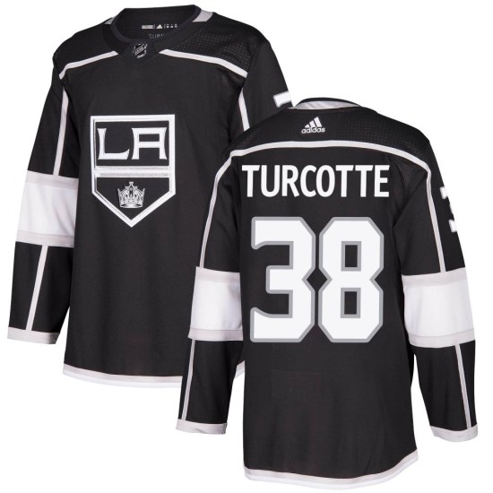 Alex Turcotte Los Angeles Kings Youth Authentic Home Adidas Jersey - Black