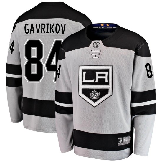 Vladislav Gavrikov Los Angeles Kings Youth Breakaway Alternate Fanatics Branded Jersey - Gray