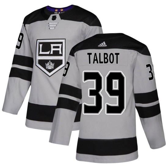 Cam Talbot Los Angeles Kings Youth Authentic Alternate Adidas Jersey - Gray