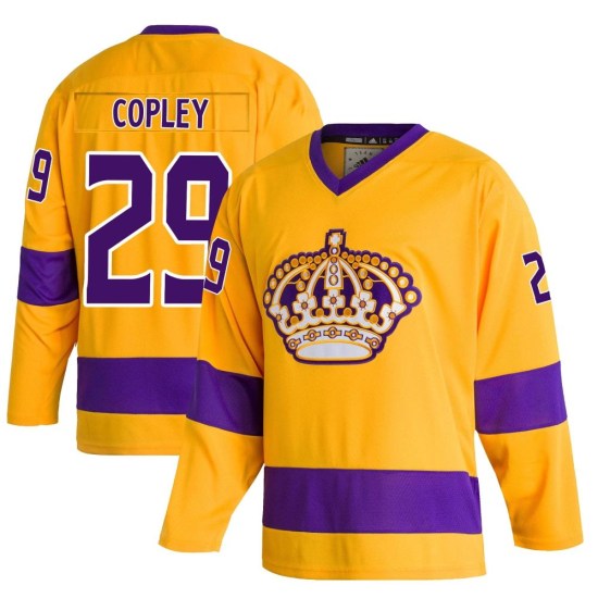 Pheonix Copley Los Angeles Kings Youth Authentic Classics Adidas Jersey - Gold