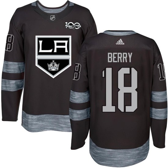 Bob Berry Los Angeles Kings Authentic 1917-2017 100th Anniversary Jersey - Black