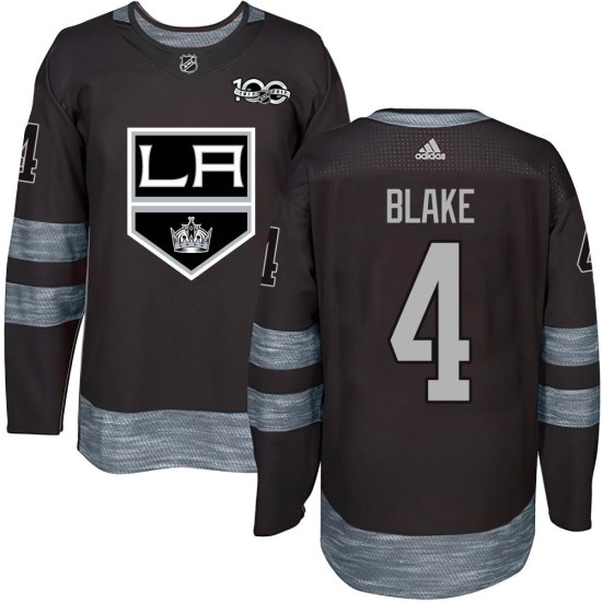 Rob Blake Los Angeles Kings Authentic 1917-2017 100th Anniversary Jersey - Black