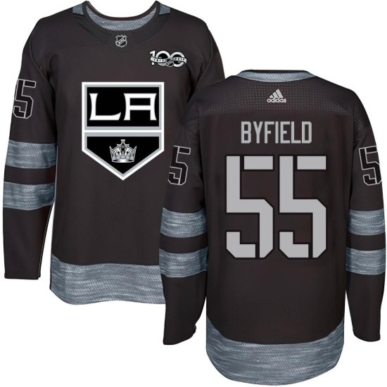 Quinton Byfield Los Angeles Kings Authentic 1917-2017 100th Anniversary Jersey - Black