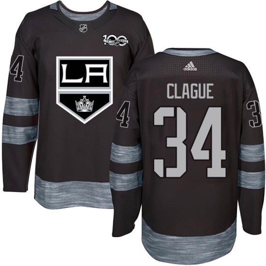Kale Clague Los Angeles Kings Authentic 1917-2017 100th Anniversary Jersey - Black
