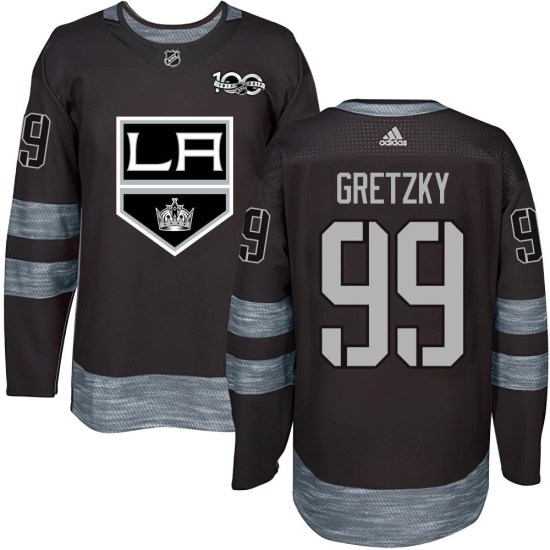 Wayne Gretzky Los Angeles Kings Authentic 1917-2017 100th Anniversary Jersey - Black
