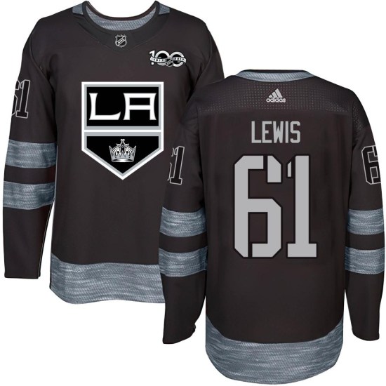 Trevor Lewis Los Angeles Kings Authentic 1917-2017 100th Anniversary Jersey - Black