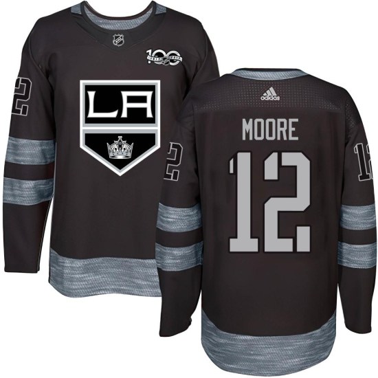 Trevor Moore Los Angeles Kings Authentic 1917-2017 100th Anniversary Jersey - Black