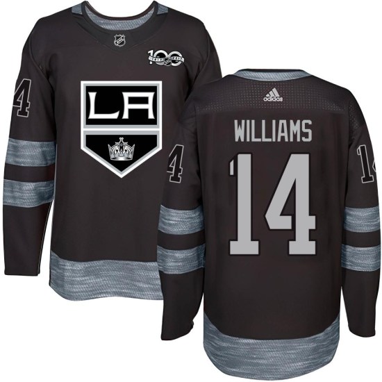 Justin Williams Los Angeles Kings Authentic 1917-2017 100th Anniversary Jersey - Black