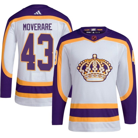 Jacob Moverare Los Angeles Kings Youth Authentic Reverse Retro 2.0 Adidas Jersey - White