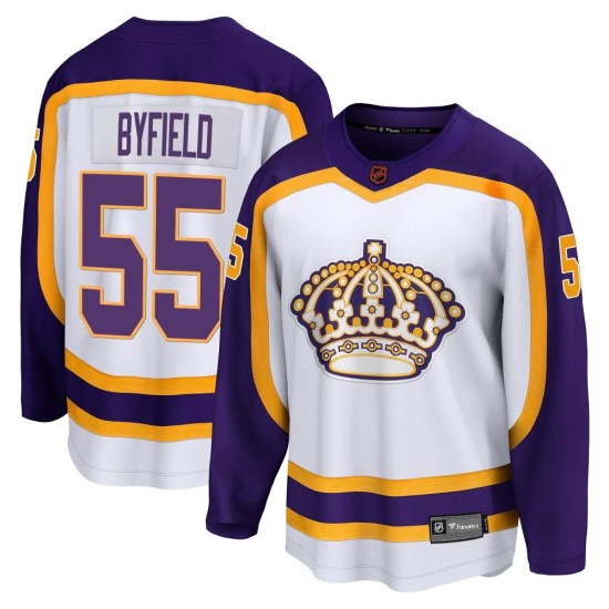 Quinton Byfield Los Angeles Kings Youth Breakaway Special Edition 2.0 Fanatics Branded Jersey - White