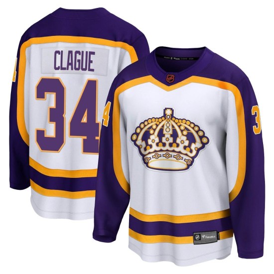 Kale Clague Los Angeles Kings Youth Breakaway Special Edition 2.0 Fanatics Branded Jersey - White