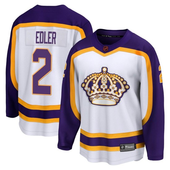 Alexander Edler Los Angeles Kings Youth Breakaway Special Edition 2.0 Fanatics Branded Jersey - White