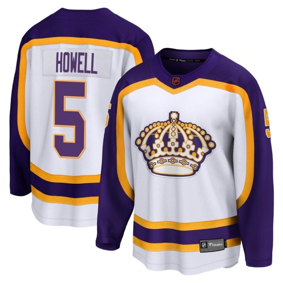 Harry Howell Los Angeles Kings Youth Breakaway Special Edition 2.0 Fanatics Branded Jersey - White
