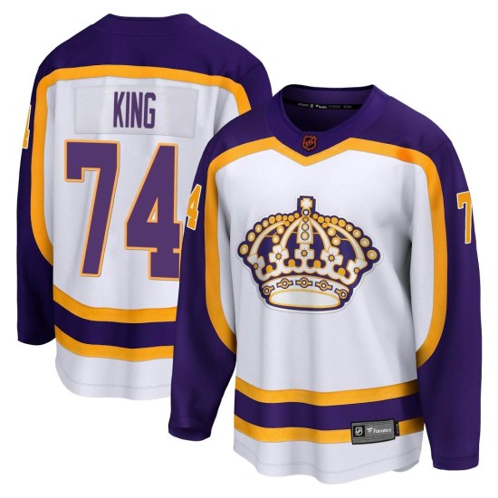 Dwight King Los Angeles Kings Youth Breakaway Special Edition 2.0 Fanatics Branded Jersey - White