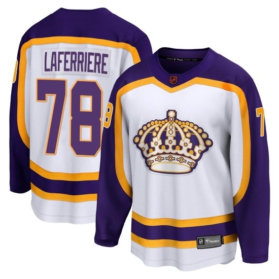 Alex Laferriere Los Angeles Kings Youth Breakaway Special Edition 2.0 Fanatics Branded Jersey - White