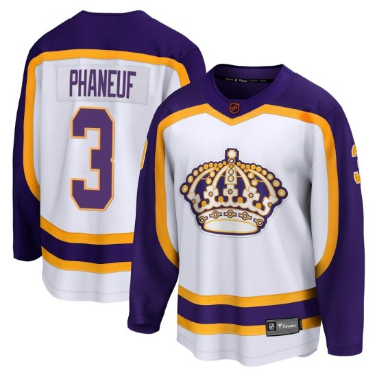 Dion Phaneuf Los Angeles Kings Youth Breakaway Special Edition 2.0 Fanatics Branded Jersey - White
