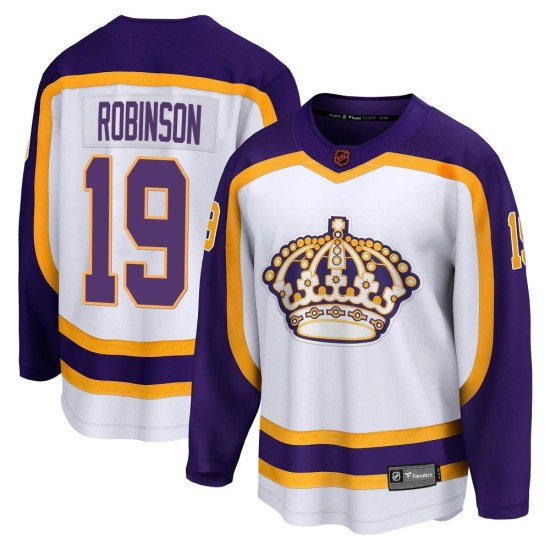 Larry Robinson Los Angeles Kings Youth Breakaway Special Edition 2.0 Fanatics Branded Jersey - White