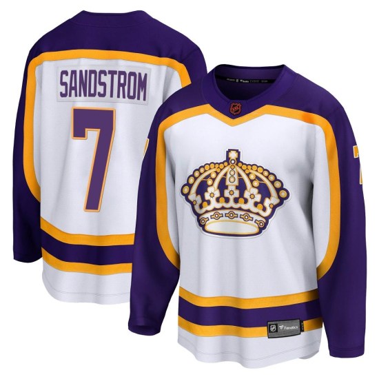 Tomas Sandstrom Los Angeles Kings Youth Breakaway Special Edition 2.0 Fanatics Branded Jersey - White