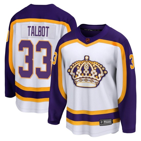 Cam Talbot Los Angeles Kings Youth Breakaway Special Edition 2.0 Fanatics Branded Jersey - White