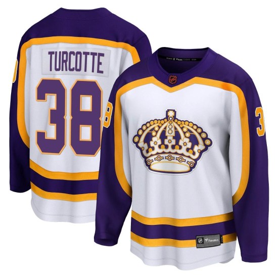 Alex Turcotte Los Angeles Kings Youth Breakaway Special Edition 2.0 Fanatics Branded Jersey - White