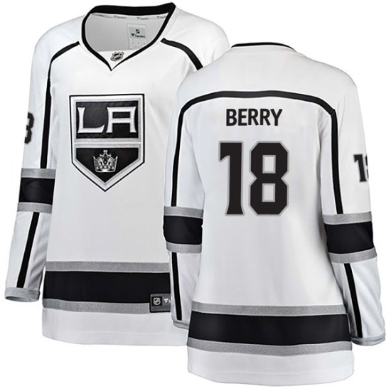 Bob Berry Los Angeles Kings Women's Breakaway Away Fanatics Branded Jersey - White