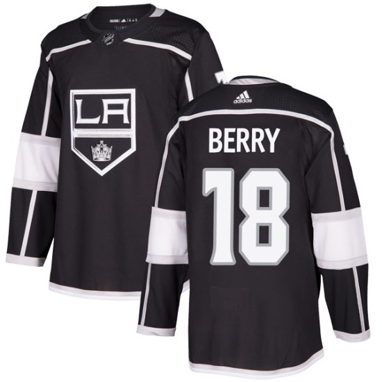 Bob Berry Los Angeles Kings Authentic Home Adidas Jersey - Black
