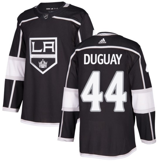 Ron Duguay Los Angeles Kings Authentic Home Adidas Jersey - Black