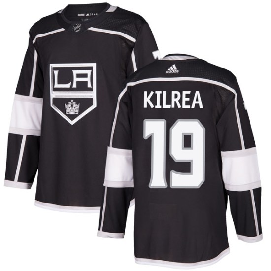 Brian Kilrea Los Angeles Kings Authentic Home Adidas Jersey - Black