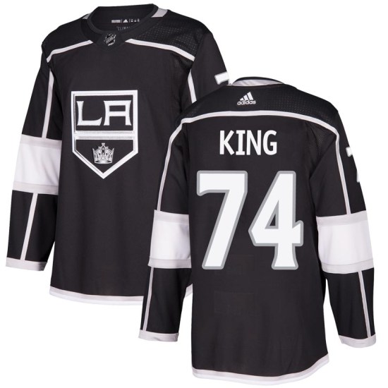 Dwight King Los Angeles Kings Authentic Home Adidas Jersey - Black