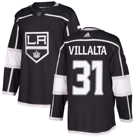 Matt Villalta Los Angeles Kings Authentic Home Adidas Jersey - Black