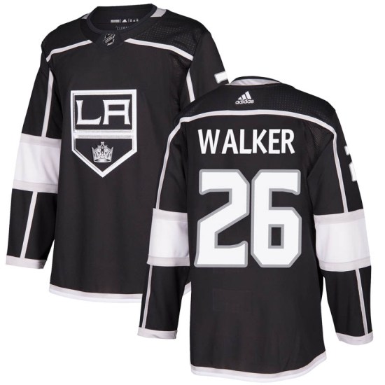 Sean Walker Los Angeles Kings Authentic Home Adidas Jersey - Black
