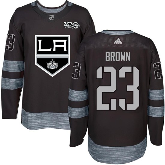 Dustin Brown Los Angeles Kings Youth Authentic 1917-2017 100th Anniversary Jersey - Black