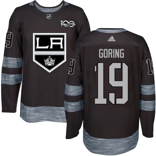 Butch Goring Los Angeles Kings Youth Authentic 1917-2017 100th Anniversary Jersey - Black