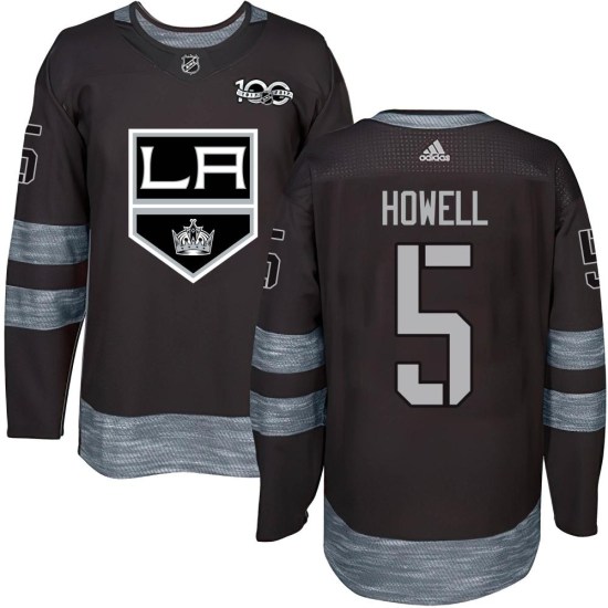 Harry Howell Los Angeles Kings Youth Authentic 1917-2017 100th Anniversary Jersey - Black