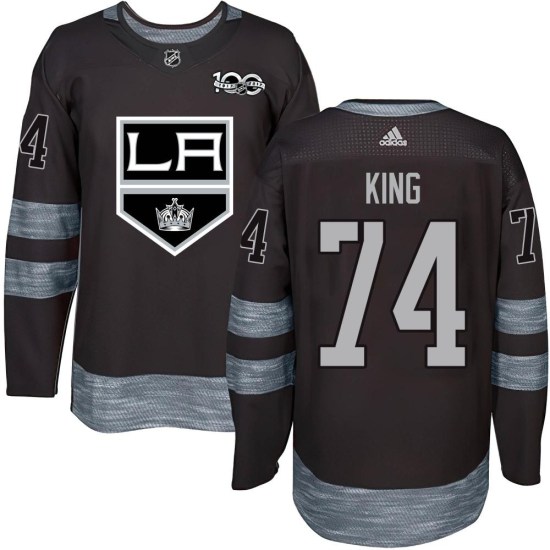 Dwight King Los Angeles Kings Youth Authentic 1917-2017 100th Anniversary Jersey - Black