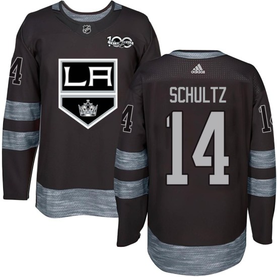 Dave Schultz Los Angeles Kings Youth Authentic 1917-2017 100th Anniversary Jersey - Black