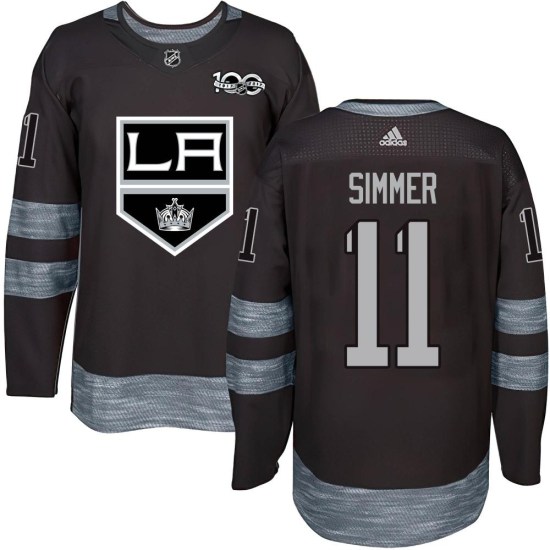 Charlie Simmer Los Angeles Kings Youth Authentic 1917-2017 100th Anniversary Jersey - Black