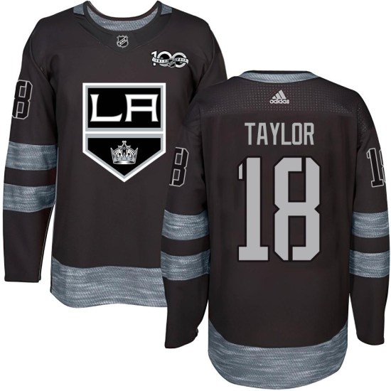 Dave Taylor Los Angeles Kings Youth Authentic 1917-2017 100th Anniversary Jersey - Black