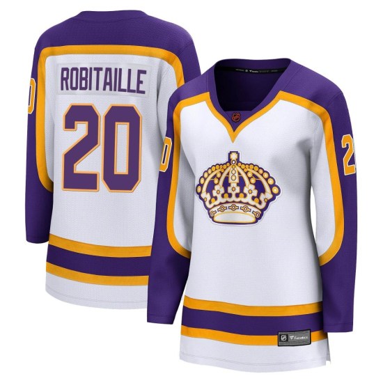 Luc Robitaille Los Angeles Kings Women's Breakaway Special Edition 2.0 Fanatics Branded Jersey - White