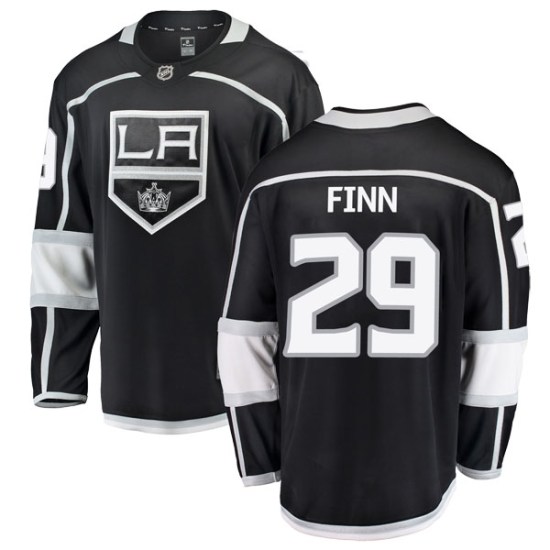Steven Finn Los Angeles Kings Breakaway Home Fanatics Branded Jersey - Black