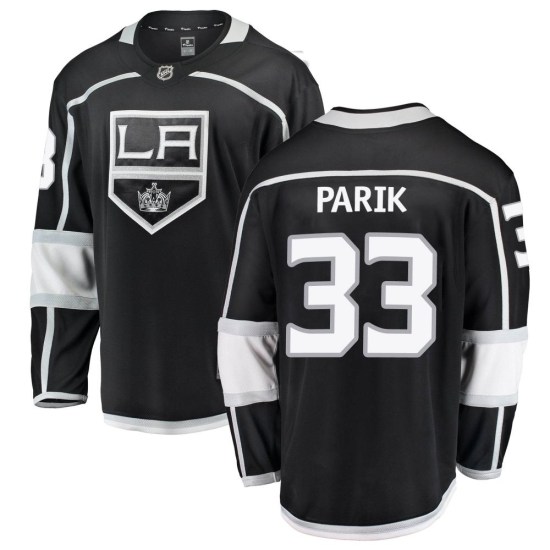 Lukas Parik Los Angeles Kings Breakaway Home Fanatics Branded Jersey - Black