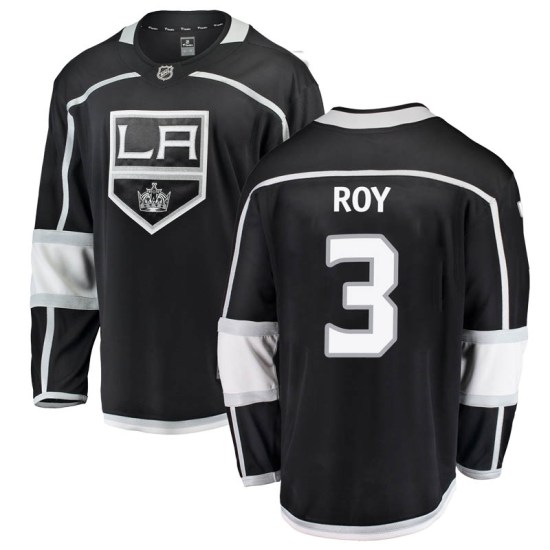 Matt Roy Los Angeles Kings Breakaway Home Fanatics Branded Jersey - Black