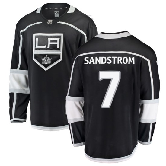 Tomas Sandstrom Los Angeles Kings Breakaway Home Fanatics Branded Jersey - Black