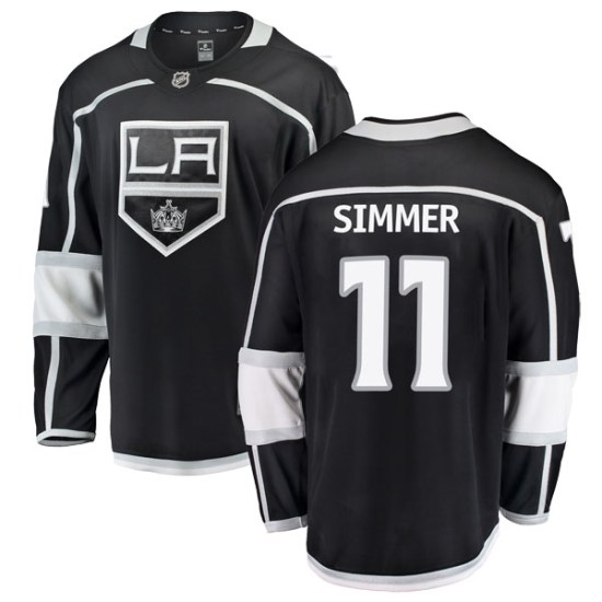 Charlie Simmer Los Angeles Kings Breakaway Home Fanatics Branded Jersey - Black