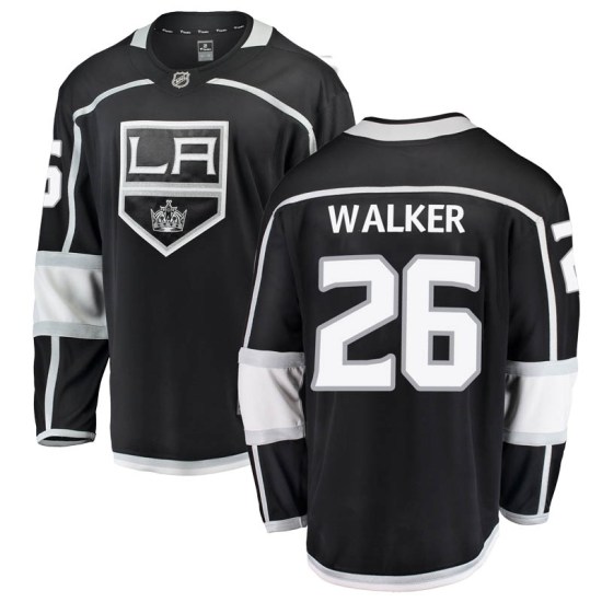 Sean Walker Los Angeles Kings Breakaway Home Fanatics Branded Jersey - Black