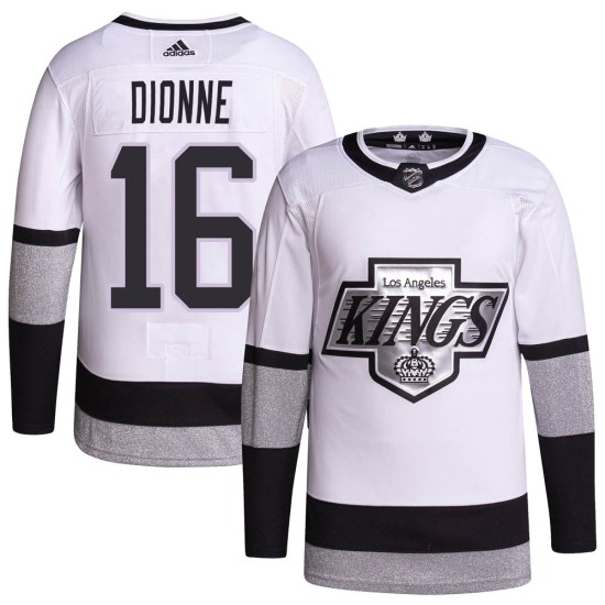 Marcel Dionne Los Angeles Kings Authentic 2021/22 Alternate Primegreen Pro Player Adidas Jersey - White