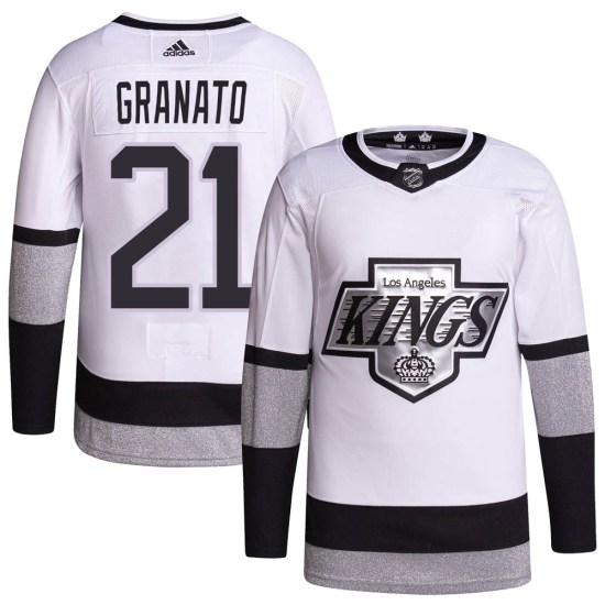 Tony Granato Los Angeles Kings Authentic 2021/22 Alternate Primegreen Pro Player Adidas Jersey - White